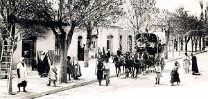 1533- Djelfa - Arrivee2 de la diligence - 1914